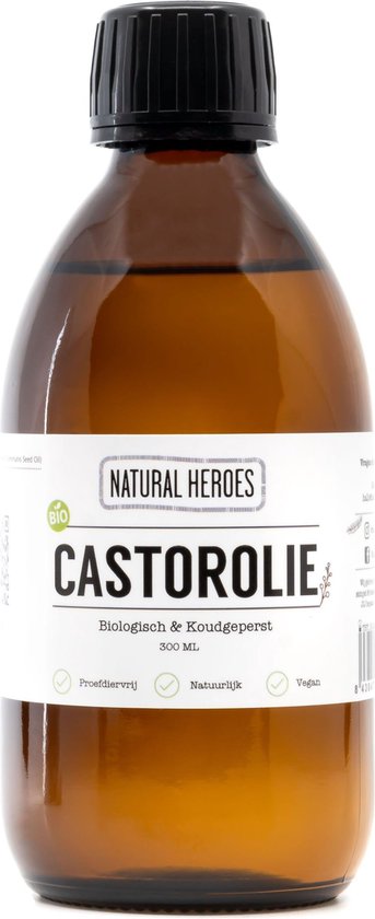 Castorolie (Biologisch & Koudgeperst) 100ml