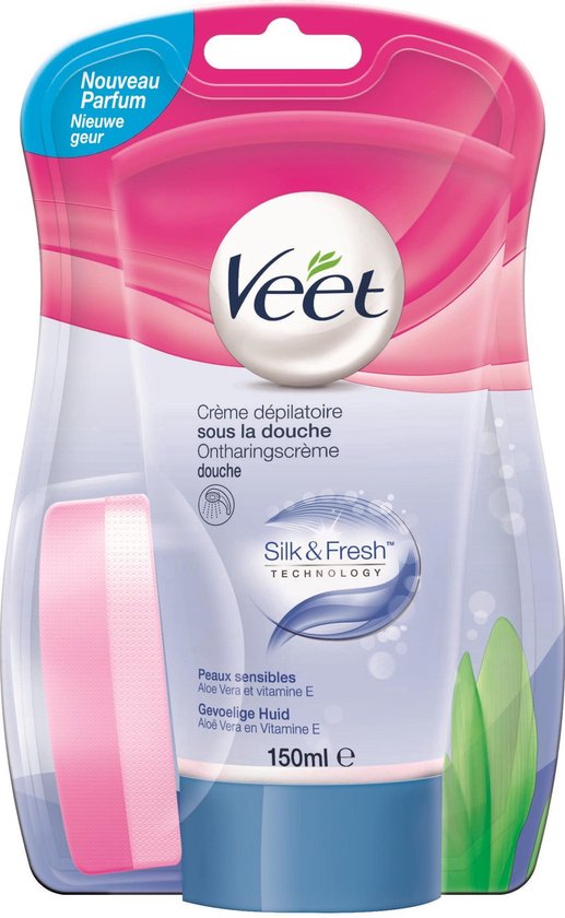 Veet Ontharingscrème  - Gevoelige Huid - In-Shower - 150 ml