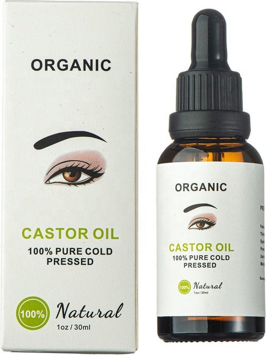 Wimper Serum Castor Olie Inclusief Borstels |100% Natuurlijk Wimpergroei | Castor Oil Eyelash Serum|30ml