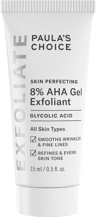 Paula's Choice Skin Perfecting 8% AHA Gel Exfoliant met Glycolzuur - 15 ml