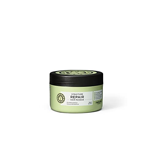 Maria Nila Structure Repair Haarmasker, verstevigende haarbehandeling voor beschadigd, droog haar, intensieve haarverzorging, sulfaat en parabenvrij, 250 ml