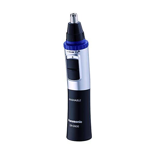 Panasonic ER-GN30 Natte en Droge Elektrische Neus, Oor en Gezichtstrimmer, Zwart