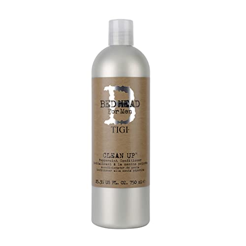 Bed Head for Men by Tigi Clean Up Conditioner voor mannen voor dagelijks gebruik voor normaal haar, 750 ml