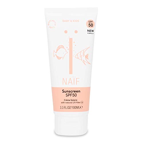 Naïf Natuurlijke Zonnebrandcrème factor 50 - voor baby & kind