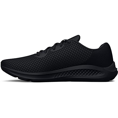 Under Armour Dames Vrouwen UA Charged Pursuit 3 Running Shoes Visual Cushioning, Black, 42,5 EU, zwart, 42.5 EU