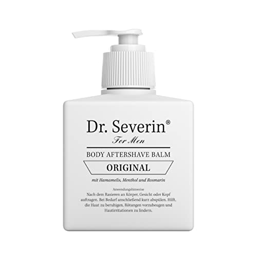 Dr. Severin Men Original Body After Shave Balsam | Voor alle lichaamszones | Bestrijdt huidirritaties en ontstekingen | Inhoud: 100 ml