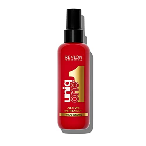 UniqOne Hair Treatment Classic, 150 ml, sproeikuur voor meer volume, soepelheid en betere kambaarheid, haarverzorging zonder uitspoelen, spray helpt gespleten punten te voorkomen