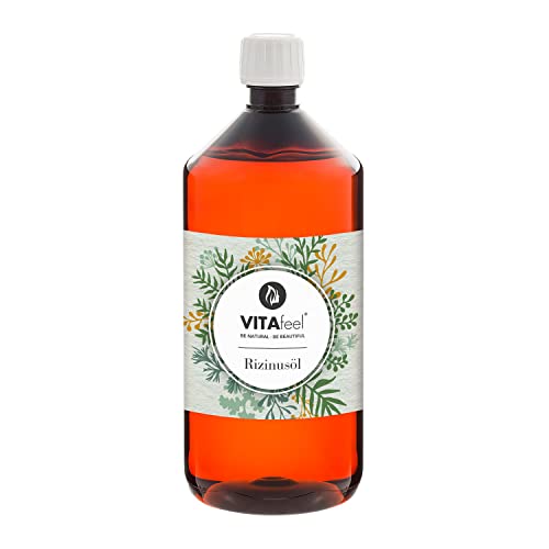 MeaVita 60323 Ricinusolie, per stuk verpakt (1 x 1 l),1 l (1er Pack)