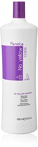 Fanola No yellow Silver Glanzende Shampoo Anti-Geelte, 1000 ml