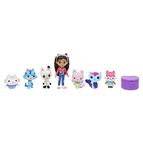 Gabby's Poppenhuis - Speelfigurenset - met Gabby, 6 katjes en 1 poppenhuispakketje