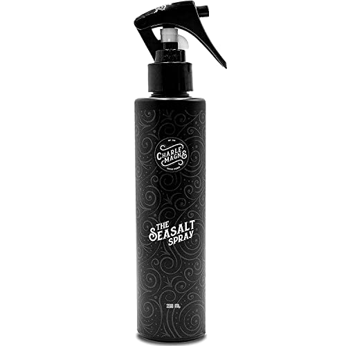 Charlemagne Premium Zeezoutspray - Zoutspray - Zout Water - Zeezout Haarspray | Meer Textuur en Volume | Matte Zoutwater Spray voor een Beach Curl Hair Look | Frisse Uniseks Geur 200 ml Sea Salt Spray