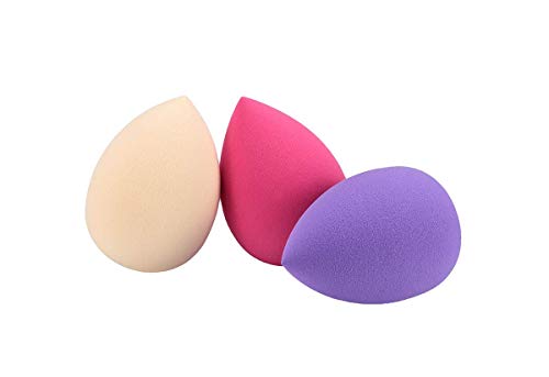 [3-pack] Beauty Makeup Sponge Blender, No-Latex Zachte Cosmetische spons