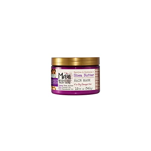 Maui Moisture Heal & Hydrate Shea Butter Haarmasker 340 g - Haarmasker droog haar - Haarmasker beschadigd haar