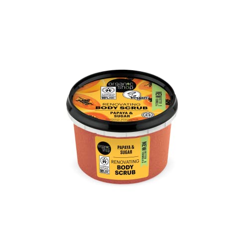 Organic Shop Body Scrub Natural Juicy Papaya and Sugar 250 ml