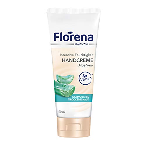 Florena Aloë Vera Handcrème, veganistisch, per stuk verpakt (1 x 100 ml)
