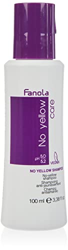 Fanola No Yellow Silver Gloss Shampoo Anti Yellow Stich, 100 ml
