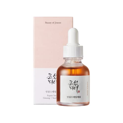 Beauty of Joseon | Reparatieserum: Ginseng + slakkenmucine | 30 ml (1 fl. Oz.) | Koreaanse huidverzorging | Voor alle soorten huid.