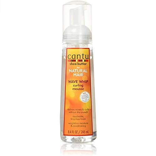 Cantu shea butter natural hair wave whip curling mousse 8.4oz/248 ml