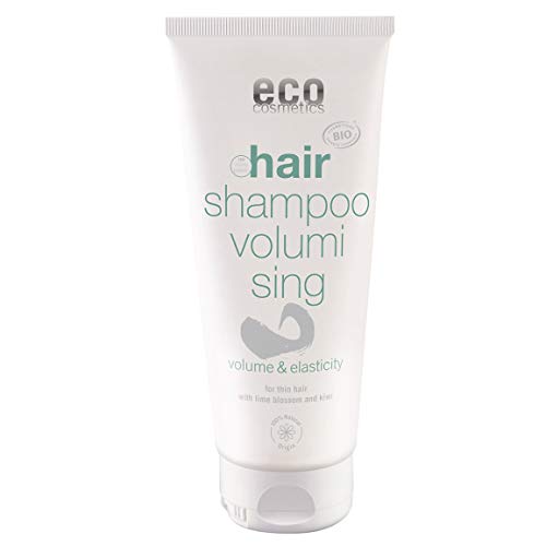 Eco Cosmetics Volumeshampoo, veganistische shampoo, zonder microplastic, natuurlijke cosmetica, 1 x 200 ml