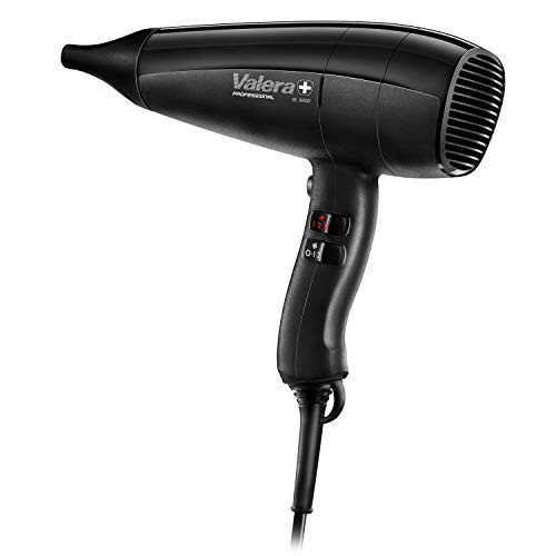 Valera Swiss Light 3200, professioneel haardroger licht en ergonomisch, 1600 Watt, Zwart