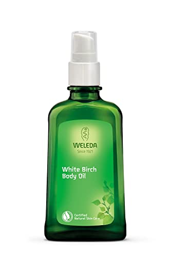 WELEDA berken cellulitis-olie, strakke natuurlijke cosmetica lichaamsolie voor nieuwe spankracht en gladde huid, werkt dermatologisch bevestigd en met aangename geur (1 x 100 ml)