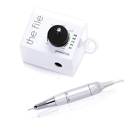 Promed The File 525 Elektrische Nagelvijl, voor Manicure en Pedicure, 25000 Omw/Min, Wit