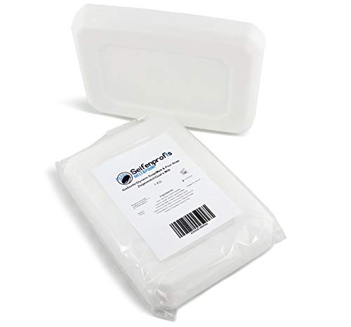 Seifenprofis - Geitenmelkzeep - glycerinezeep ruwe zeep zeepbasis - wit (SLS-vrij) (1kg) ..
