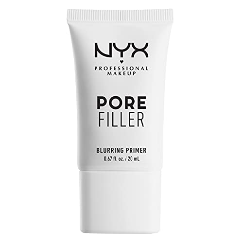 Nyx Professional Makeup Basis Pore Filler Primer voor Make-Up, Vermindert Poriën, Gelijkmatige Teint, Lichte Textuur, 20 ml