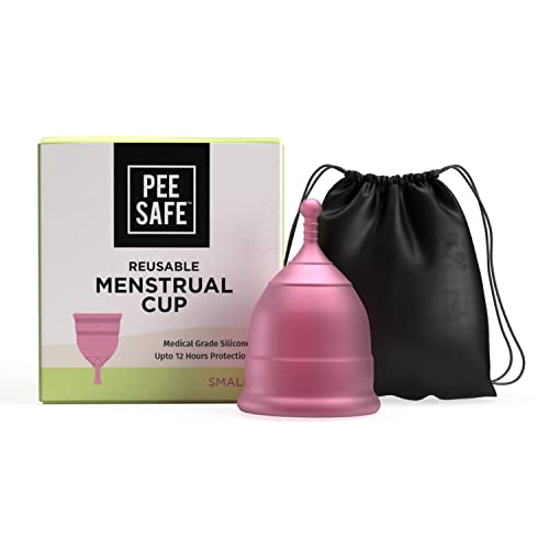 Menstruatiecup (klein) | 18 jaar en ouder (niet vaginaal bevallen) | Geur- en uitslagvrij | 100% medische siliconen | Wordt geleverd met reisvriendelijk zakje