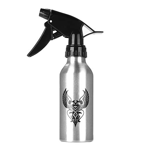 250ml tattoo spray fles, aluminium pomp fles tattoo spray fles verstuiver sprayer kapper tattoo water voor kapper tattoo huishoudelijke groene zeep spray fles (blauw)