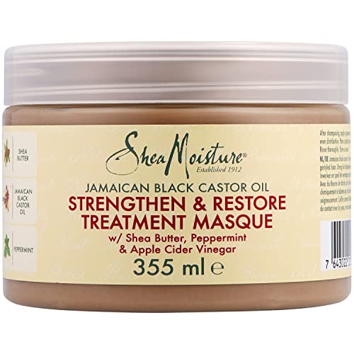 Sheamoisture Jamaican Black Castor Oil Strenghten & Restore Treatement Masker 355 ml