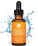 Het beste vitamine C-serum voor je gezicht met 20% vitamine C + hyaluronzuur + vitamine E + jojoba-olie | Natuurlijke anti-aging + anti rimpel + organische collageen booster gezichtsbehandeling | Serum met organische ingrediënten | 30 ml