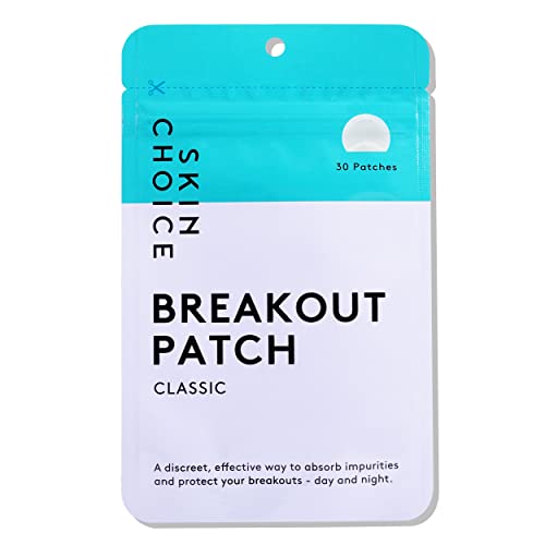 Breakout Patch by SKINCHOICE – 30 Pimple Patches, Onzichtbare Hydrocolloïde Acne Patch om Puistjes te Absorberen, Veganistisch en Dierproefvrij