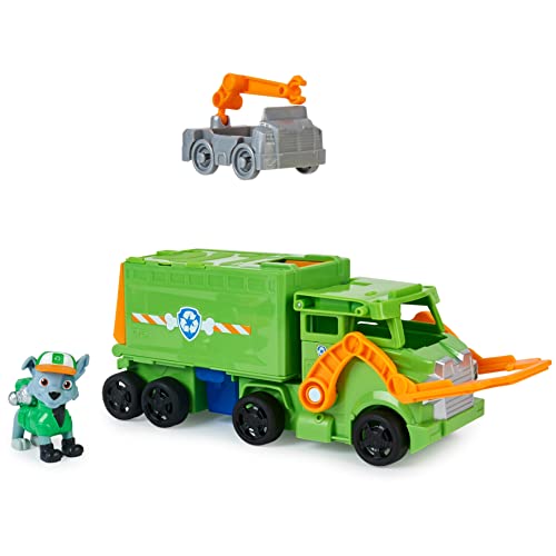 PAW Patrol Big Truck Pups - Transformerende speelgoedauto met Rocky-actiefiguur