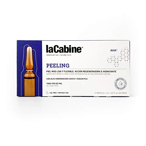 La Cabine ampullen, peeling, chemisch gezicht, vernieuwing van de huid: peeling, anti-rimpels, anti-vlekken, 10 x 2 ml