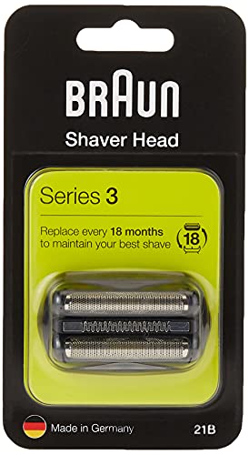 Braun Series 3 21B Elektrisch Scheerapparaat Vervangende Scheerkop - Zwart