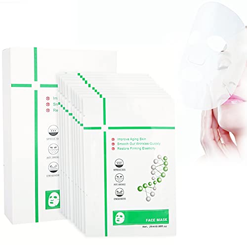 Hexapeptide Serum gezichtsmasker Hydraterend gezichtsmasker voor droge huidmasker Poriën krimpend masker Zacht en niet-comedogeen Vul huidcollageen aan Vel papier voor huidverzorging