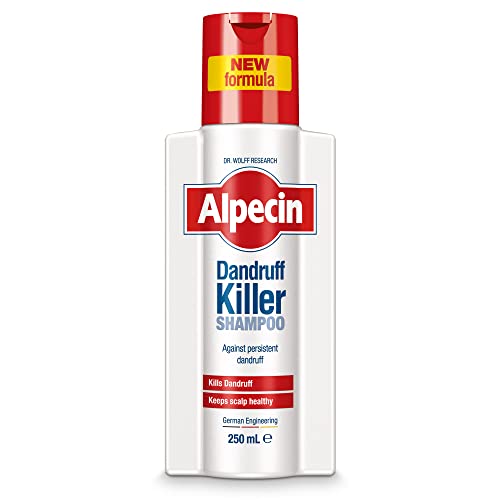 Alpecin Dandruff Killer Anti Roos Shampoo 1x 250ml | Effectief verwijdert en voorkomt roos | Haarverzorging voor mannen Made in Germany