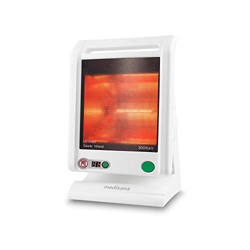 medisana IR 885 Infrarood warmtelamp 300 Watt, infraroodlamp voor de behandeling van spanning en verkoudheid, warmtestraler voor pijnbestrijding