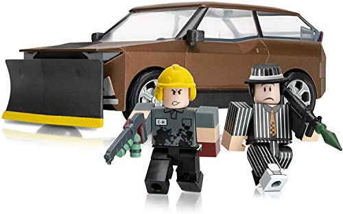 Roblox ROB0498 Car Crusher 2: Grandeur Dignity, Voertuig met 2 figuren, accessoires en exclusieve online code, vanaf 6 jaar