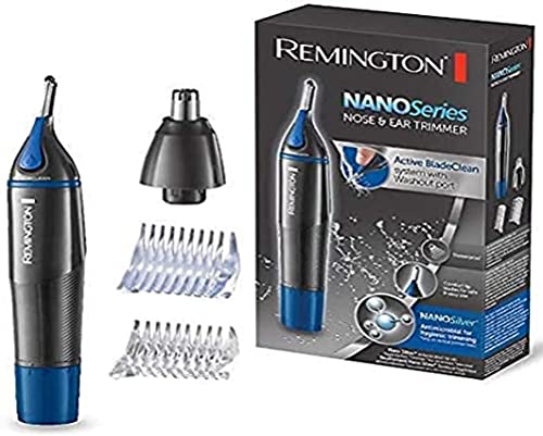 Remington Neushaartrimmer (Neus- En Oorhaartrimmer, Wenkbrauwtrimmer, Incl Detailtrimmer Voor Bakkebaarden, Antibacterieel, Waterdicht, Batterij Inbegrepen) NE3850