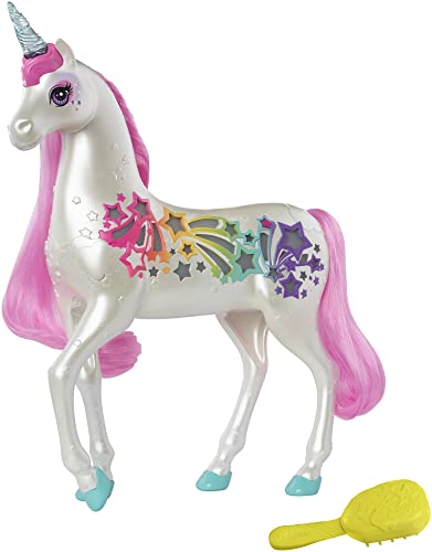 Barbie GFH60 Dreamtopia Magische Eenhoorn, Meerkleurig