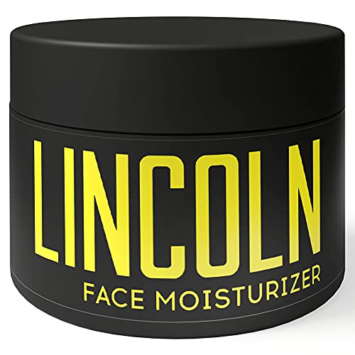 LINCOLN Anti Aging Crème Mannen - Gezichtscrème Mannen I Natuurlijke Hyaluron Crème als Anti Rimpel Gezicht Creme I Hyaluron Crème Gezicht, Hydraterende Crème Mannen Gezicht, Hyaluron - 100ml