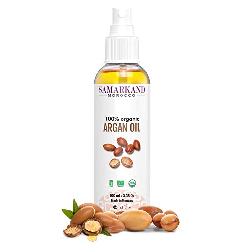 Biologische 100% Pure Organische Arganolie Koudgeperst voor Haar en Huid - Het Origineel uit Marokko (100 ml)
