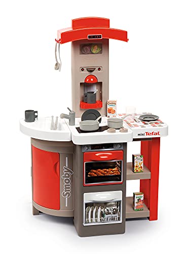 Smoby 312200 - Opvouwbare speelgoedkeuken voor kinderen vanaf 3 jaar – 65 x 35 x 89 cm (breedte x diepte x hoogte).