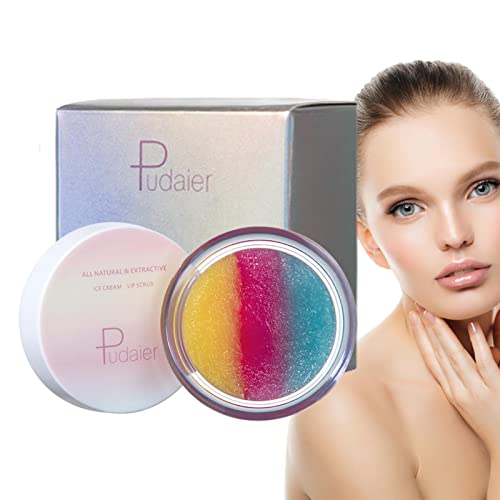 Lipscrubs - Zachte lippenscrubs - Lip Lightening Scrub Lip Moisturizer Zachte exfoliatie voor schrale lippen Juzinqu