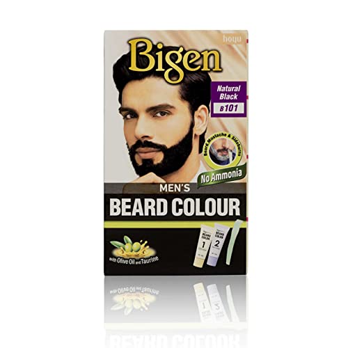 Bigen Men's Beard Colour - Baardverf Natural Black - Natural Black 101