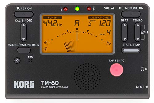 Korg TM60 Stemapparaat, Metronoom, Zwart