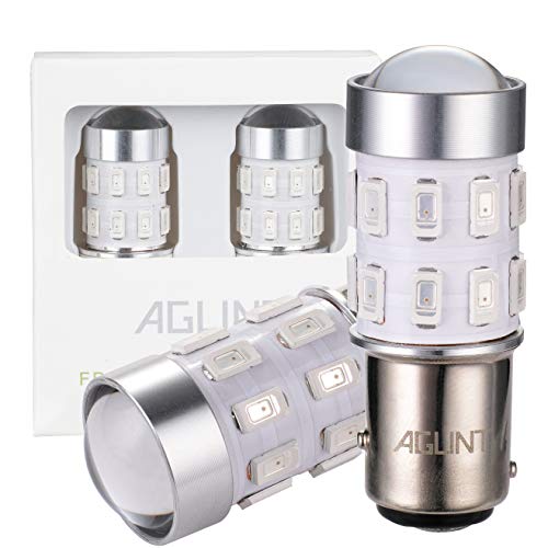 AGLINT 1157 LED-lampen 24SMD Extreem Heldere BAY15D 2057 2357 7528 P21/5 W LED Vervanging Licht voor Auto Camper Remlichten Parking Staart Stop Licht Rood 2 STKS 12-24 V