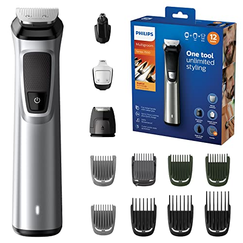 Philips MG7735/15 Multigroom Tondeuse, Oplaadbaar, Grijs
